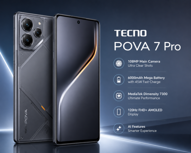 Tecno Pova 7 Pro Review 2026 – Full Specs, Gaming Features, FAQ