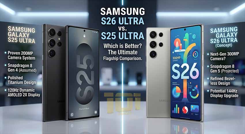 Samsung Galaxy S26 Ultra vs S25 Ultra